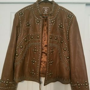 Double D Ranch Leather Jacket